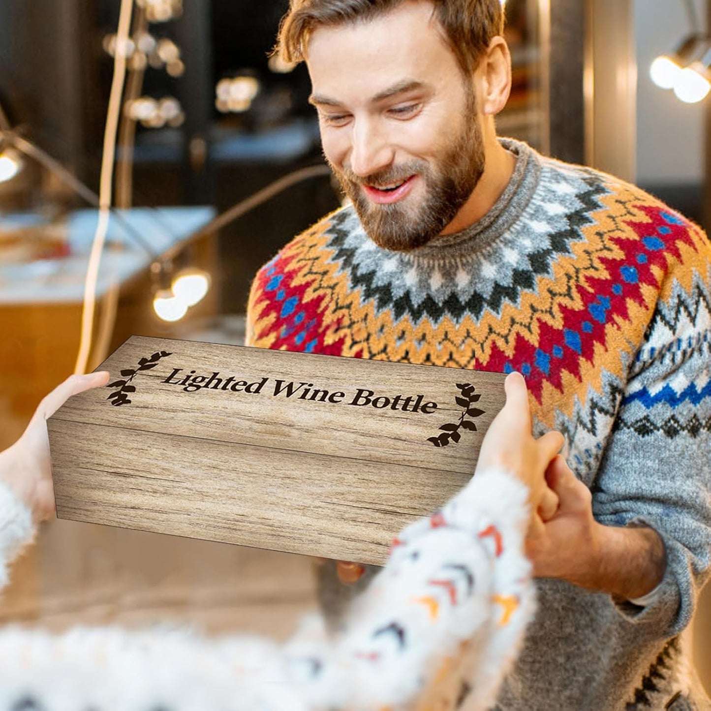 Christmas Gifts for Women -Christmas Gifts 2025 - Wine Bottle Lights with Cork - Light up Lamp Decor for Home Decorations - Birthday Friendship Unique Gift for Girls Boys Womens Men Adults