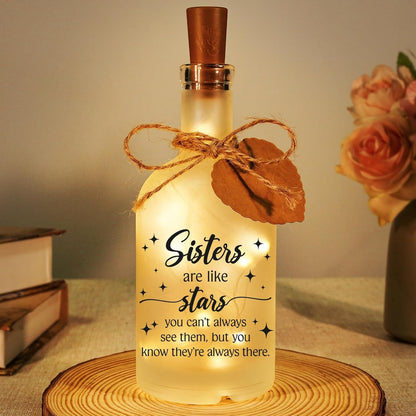 Sister Gift Sisters Birthday Gifts Birthday Gifts for Sisters Lovely Decorations Decorative Bottle Jar Lighting