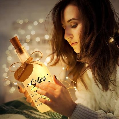 Sister Gift Sisters Birthday Gifts Birthday Gifts for Sisters Lovely Decorations Decorative Bottle Jar Lighting
