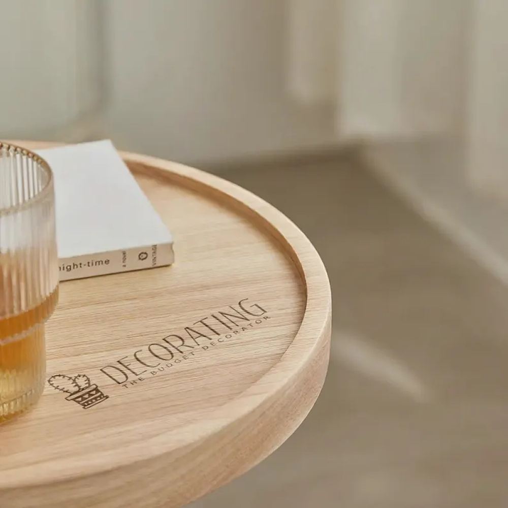 Valentines Day Custom Wood Sofa Arm Table，Couch Tray, Sofa small tea table, Nordic sofa side table, mobile coffee table, mini side table