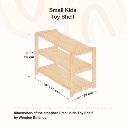Montessori Bookshelf + Small Toy Shelf + Corner Toy Shelf, Wooden Shelf, Kids Bookcase, Toy Storage, Kids Furniture, Montessori Shelf